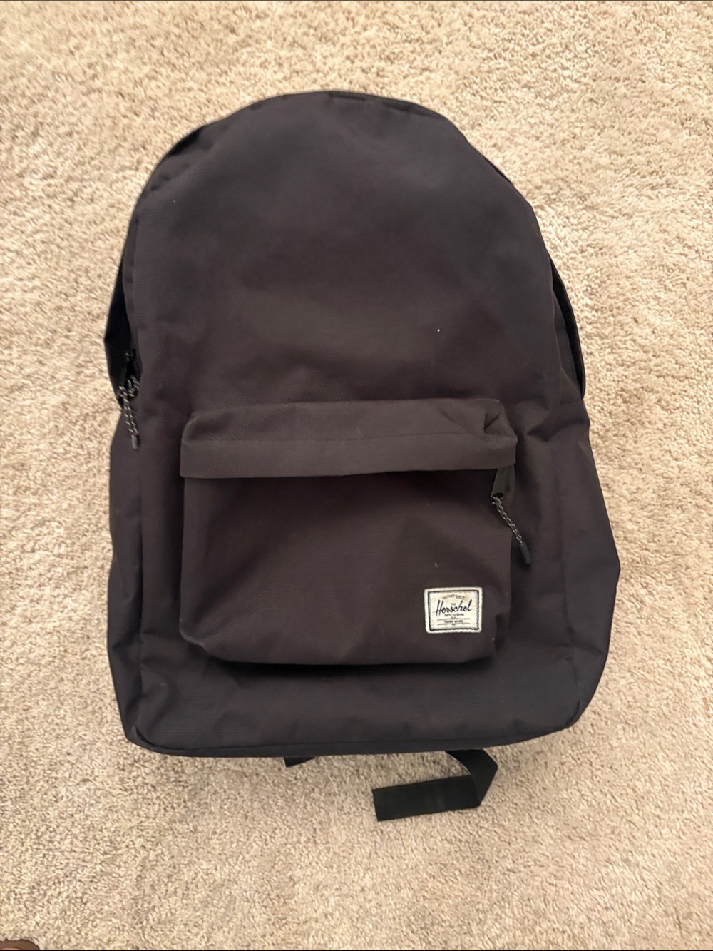 Herschel Classic Black Backpack